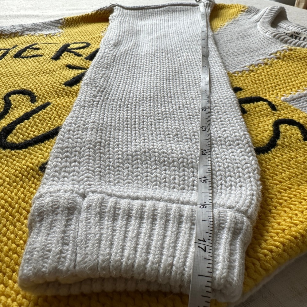 Alice + Olivia x The Beatles Here Comes the Sun Leena Sweater XS - Picture 8 of 8